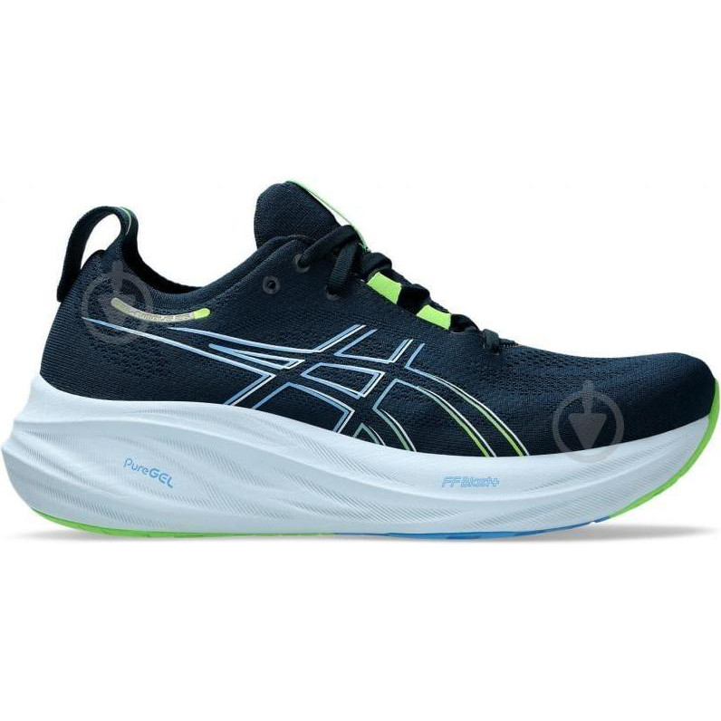 Asics Кросівки спортивні gel-nimbus 26 (1011B794-400) 8.5 Темно-синій, Зелений - зображення 1