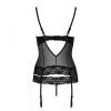 Passion Сексуальний корсет  Exclusive NORTH CORSET black L / XL (PS24004) - зображення 6