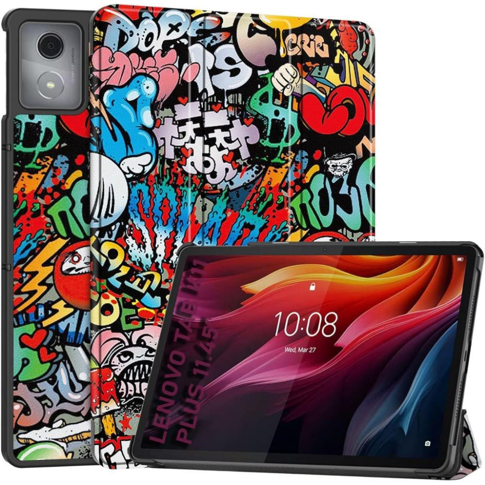 BeCover Чохол-книжка  Smart Case для Lenovo Tab K11 Plus TB-352F 11.45" Graffiti (711856) - зображення 1