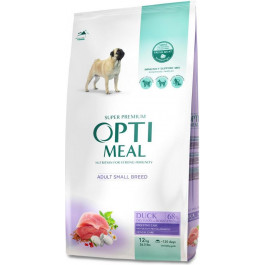   Optimeal Adult Small Dog со вкусом утки 12 кг (4820083905520)