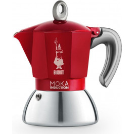   Bialetti New Moka Induction 6 чашек Red (0006946)