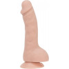 Addiction Brad 7. 5" Dildo With Balls, Beige (SO5584) - зображення 1