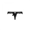 Passion Naja Thong black XXL/XXXL (SO5366) - зображення 6