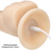 Addiction Naked - 8" Rotating & Vibrating Dildo With Remote – Vanilla (SO5587) - зображення 7