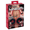 You2Toys Наручники Bigger Furry Handcuffs, 6 - 12 см, чорні (YT520853) - зображення 5