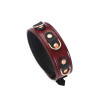 Liebe Seele Wine Red Collar and Leash (SO9451) - зображення 4