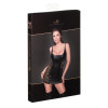 Noir Handmade F229 Powerwetlook dress with lace inserts L (SX0099) - зображення 4