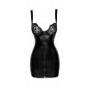 Noir Handmade Сукня  F254 Powerwetlook mini-dress Вlack, L (SX0167) - зображення 6