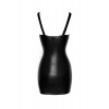 Noir Handmade Сукня  F254 Powerwetlook mini-dress Вlack, M (SX0166) - зображення 7