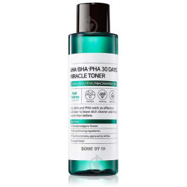   Some By Mi -  AHA BHA PHA 30 Days Miracle Toner - Очищающий тонер с AHA / BHA / PHA кислотами (8809326333661)