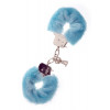 Dream toys Наручники Metal Handcuff with Plush. BLUE (T160027) - зображення 1