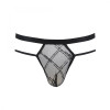 Passion 029 THONG COLLIN black S/M (SO7559) - зображення 5