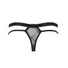 Passion 029 THONG COLLIN black S/M (SO7559) - зображення 6