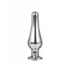 Dream toys DT21824 Анальная пробка конической формы Dream Toys GLEAMING LOVE SILVER PLEASURE PLUG M (DT21824) - зображення 3