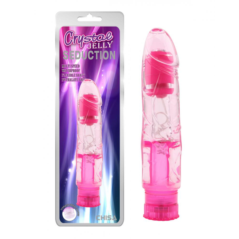 Chisa Novelties Crystal Jelly Seduction Pink (CH15394) - зображення 1