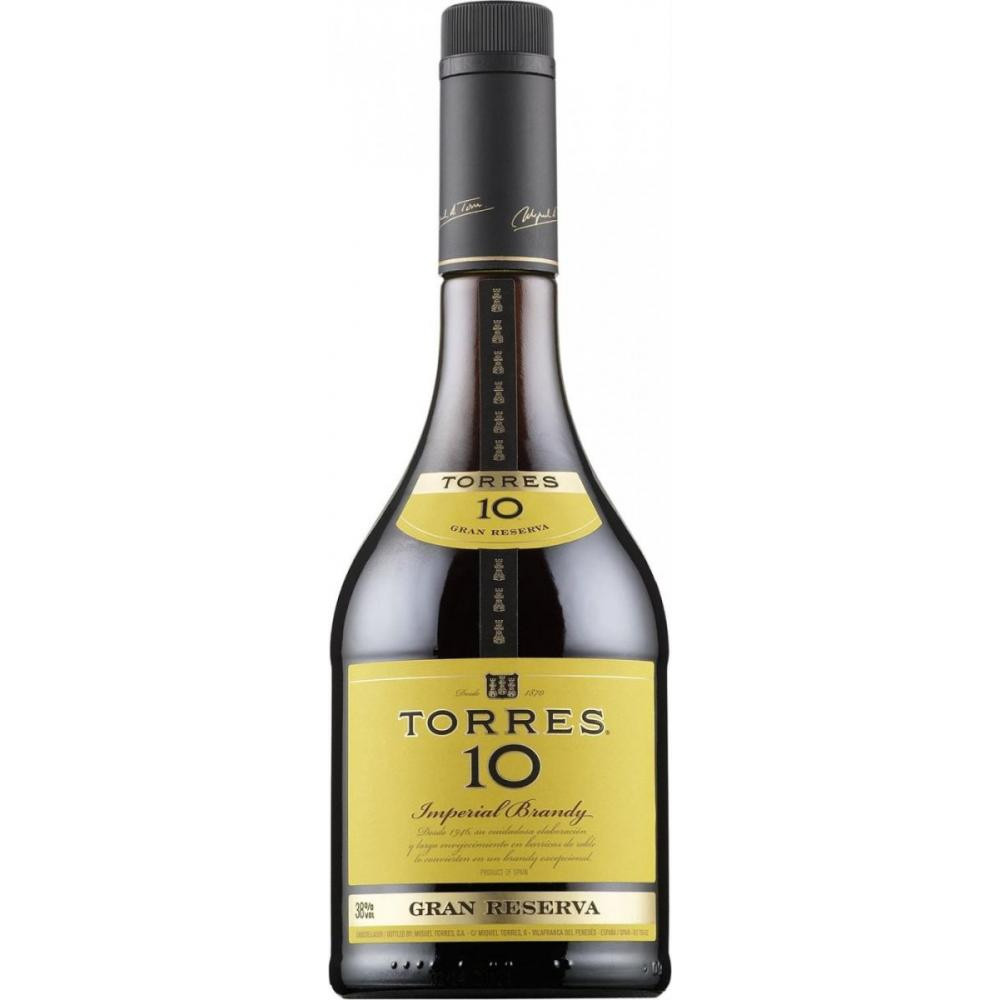 Torres Бренди 10 Gran Reserva 0,5 л (8410113000149) - зображення 1