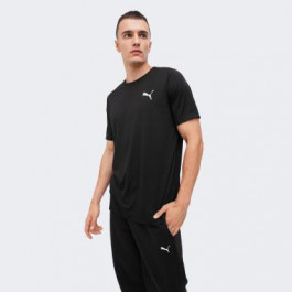   PUMA Чорна чоловіча футболка  ACTIVE Small Logo Tee 586725/01 XL