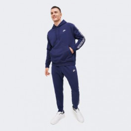 Nike Спортивний костюм чоловічий  M Nk Club Flc Gx Hd Trk Suit FB7296-410 XL Midnight Navy/White (0196968