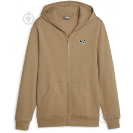   PUMA Коричнева чоловіча кофта  BETTER ESSENTIALS Full-Zip Hoodie FL 676815/85