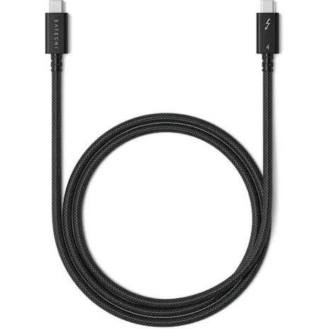 Satechi Thunderbolt 4 Pro Cable 1m Black (ST-YTB100K) - зображення 1