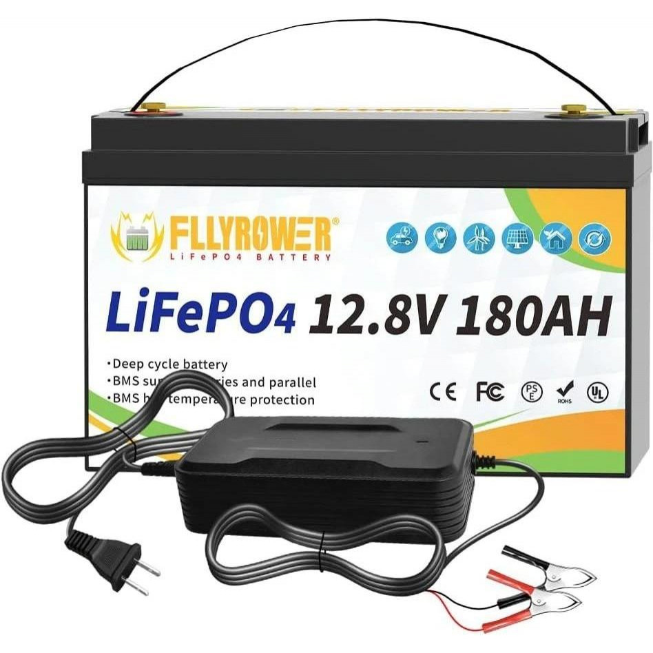 FlyPower LiFePO4 12V 180Ah BMS - зображення 1