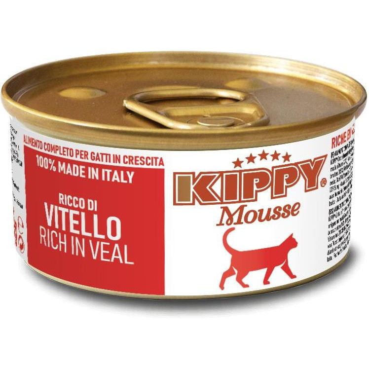 KIPPY Mousse Vitello rich in veal 85г (8015912511409) - зображення 1