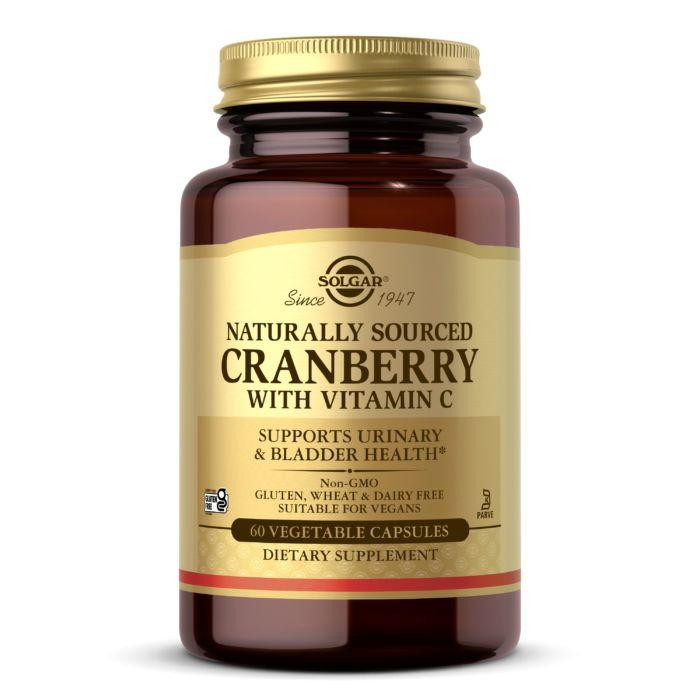 Solgar Natural Cranberry with Vitamin C 60 капсул - зображення 1