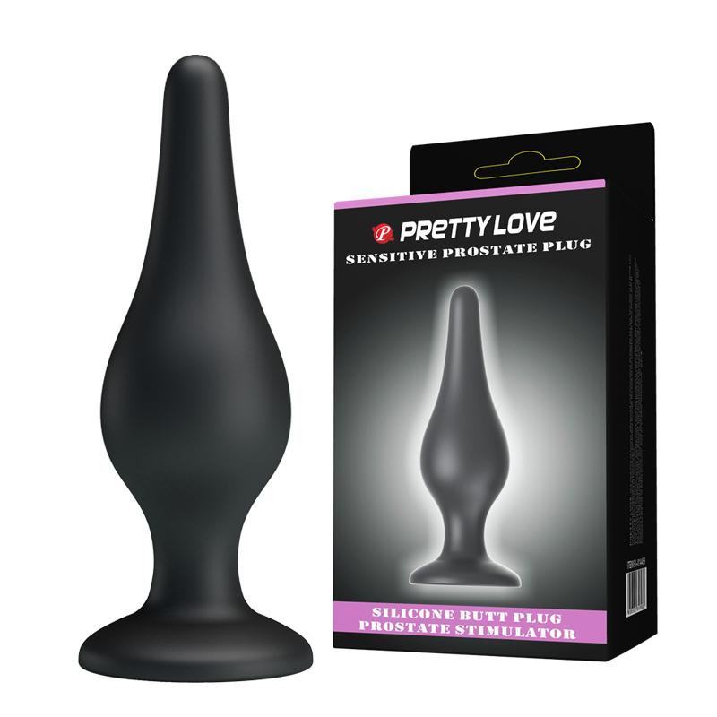 Pretty Love Sensitive Prostate Plug Black (6603BI0553) - зображення 1