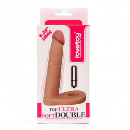 LoveToy The Ultra Soft Double Vibrating Flesh 6.25" (6452LVTOY105)