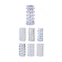   Chisa Novelties Набор насадок GK Power Penis Sleeve Kits-Clear (CH25415)