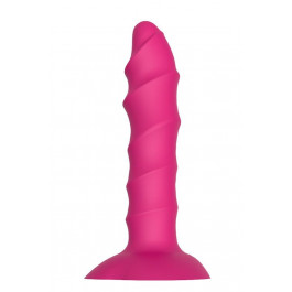   Dream toys Анальний плаг CHEEKY LOVE TWISTED PLUG WITH SUCTION CU