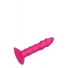 Dream toys Анальний плаг CHEEKY LOVE TWISTED PLUG WITH SUCTION CU - зображення 3