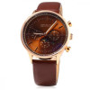 Skmei 9117 Gold Case Brown Dail BOX (9117BOXGBR) - зображення 1