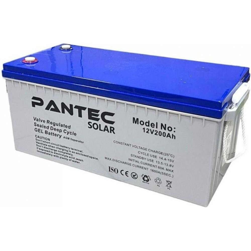 Pantec GEL 12V 200Ah (PTG200-12) - зображення 1