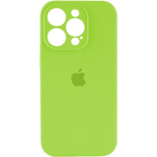 Borofone Silicone Full Case AA Camera Protect for Apple iPhone 15 Pro Shiny Green (FullAAi15P-24) - зображення 1