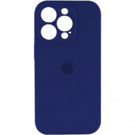   Borofone Silicone Full Case AA Camera Protect for Apple iPhone 14 Pro Navy Blue (FullAAi14P-39)