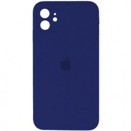   Borofone Silicone Full Case AA Camera Protect for Apple iPhone 11 Navy Blue (FullAAi11-39)