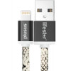 PlusUs Lightning to USB Cable LifeStar Snake Bite 25 cm (LST2004025) - зображення 1