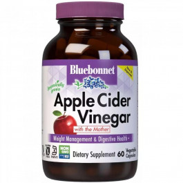   Bluebonnet Nutrition Яблучний оцет, Apple cider vinegar, , 60 вегетаріанських капсул