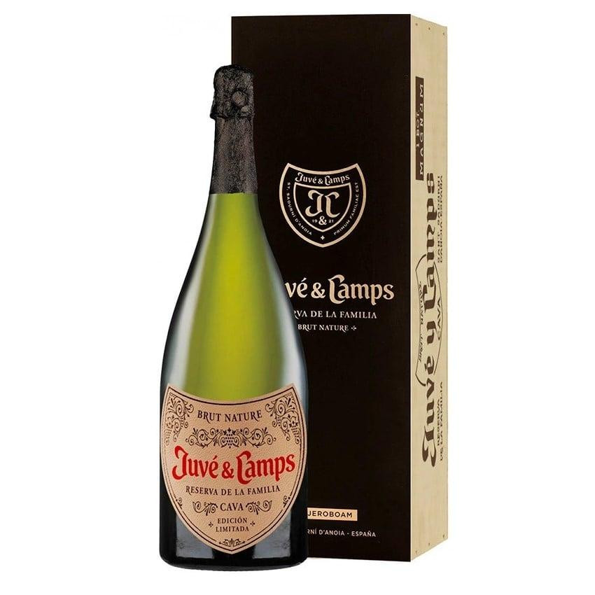 Juve y Camps Ігристе Reserva de la Familia Gran Reserva Brut Nature 3 л (8424487600102) - зображення 1