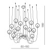 Azzardo Люстра подвесная AZ2908 CONFLUX (azzardo-AZ2908) - зображення 2