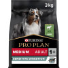 Pro Plan Adult Medium Sensitive Digestion Lamb 3 кг (7613035214798) - зображення 1