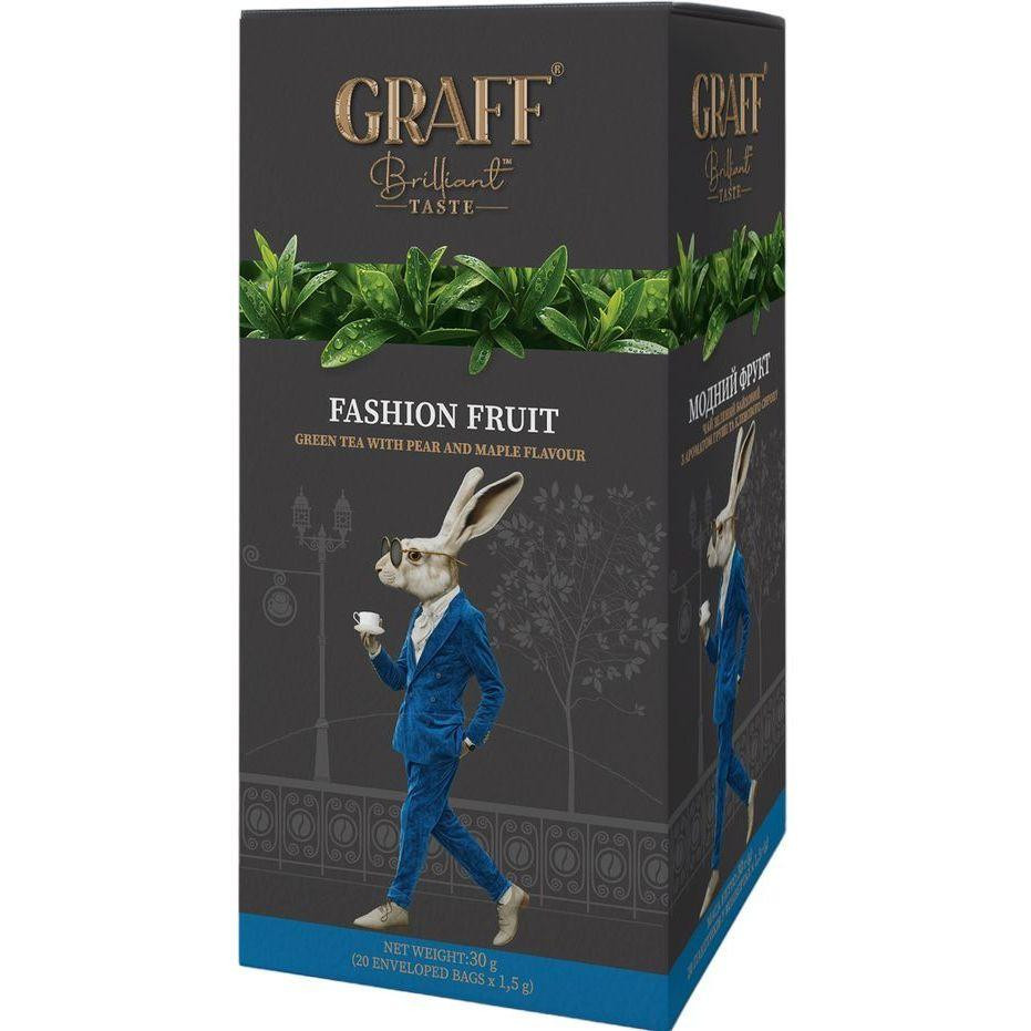 Graff Чай  Fashion fruit 20х1.5 г (4820279610382) - зображення 1