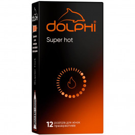   DOLPHI Презервативы Dolphi Super Hot 12 шт (4820144772924)