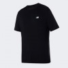 New Balance Чорна чоловіча футболка  Tee NB Small Logo nblMT41509BK - зображення 5