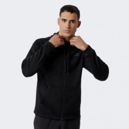   New Balance Чорна чоловіча кофта  Tenacity Perf Fleece FZ nblMJ23020BK