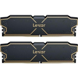   Lexar 32 GB (2x16GB) DDR5 6000 MHz Thor Black (LD5U16G60C32LG-RGD)