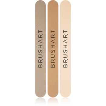 BrushArt Accessories Nail file set набір пилочок відтінок Beige 3 кс - зображення 1