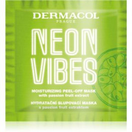   Dermacol Neon Vibes маска-пілінг зі зволожуючим ефектом 8 мл