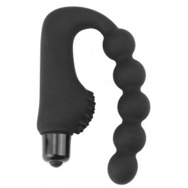   LoveToy Anal Indulgence Collection Silicone Power Beads Stimulator, черная (6970260901420)